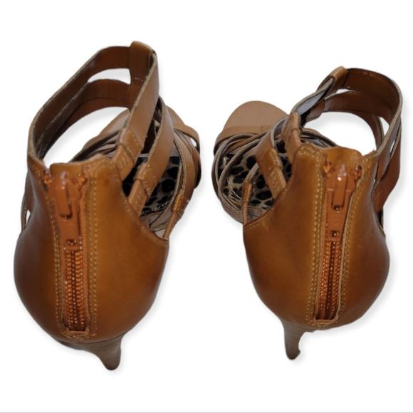 Jessica Simpson Sandals Camie Brown Size 9B - Picture 4 of 8
